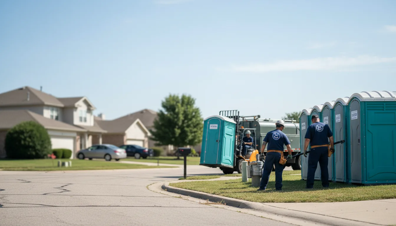Porta Potty Rental in Moline, MI near me